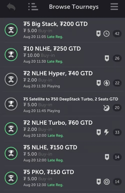 lobby mtt