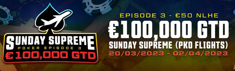 Episode 3 Sunday Supreme в РедСтар Покер