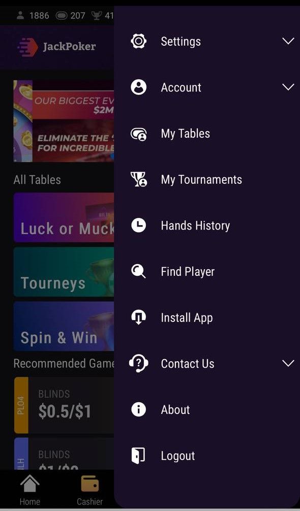 main lobby jackpoker
